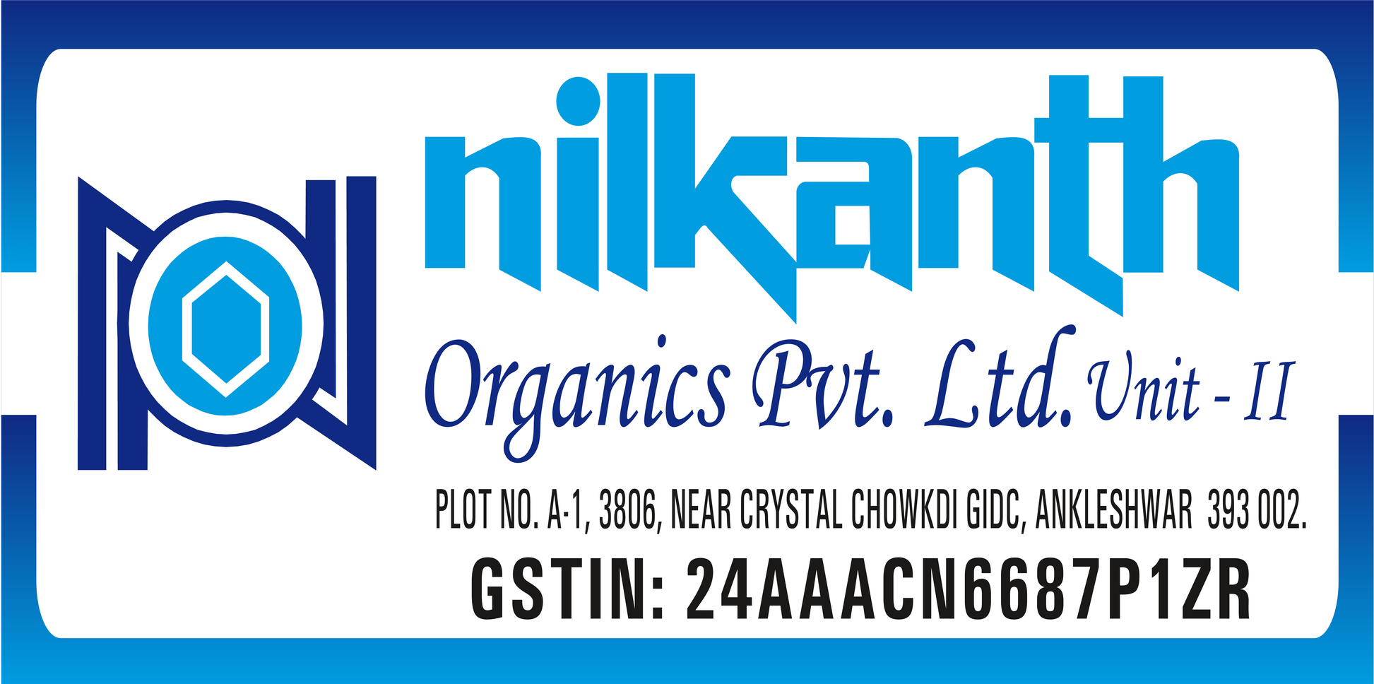 Nilkanth organics ankleshwar